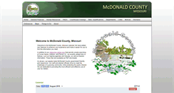 Desktop Screenshot of mcdonaldcountygov.com